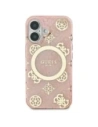 Hurtownia GSM - Etui Guess GUHMP16SH4PYEEP Apple iPhone 16 hardcase IML Peony On 4G Background MagSafe różowy/pink - GUE3647 - {ean13} - Hurt