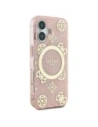 Hurtownia GSM - Etui Guess GUHMP16SH4PYEEP Apple iPhone 16 hardcase IML Peony On 4G Background MagSafe różowy/pink - GUE3647 - {ean13} - Hurt