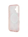 Hurtownia GSM - Etui Guess GUHMP16SH4PYEEP Apple iPhone 16 hardcase IML Peony On 4G Background MagSafe różowy/pink - GUE3647 - {ean13} - Hurt