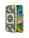 Hurtownia GSM - Etui Guess GUHMP16SH4PYEEW Apple iPhone 16 hardcase IML Peony On 4G Background MagSafe brązowy/brown - GUE3648 - {ean13} - Hurt