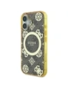 Hurtownia GSM - Etui Guess GUHMP16SH4PYEEW Apple iPhone 16 hardcase IML Peony On 4G Background MagSafe brązowy/brown - GUE3648 - {ean13} - Hurt