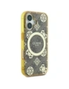 Hurtownia GSM - Etui Guess GUHMP16SH4PYEEW Apple iPhone 16 hardcase IML Peony On 4G Background MagSafe brązowy/brown - GUE3648 - {ean13} - Hurt