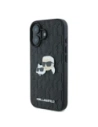 Hurtownia GSM - Etui Karl Lagerfeld KLHCP16MPGKLKCPK Apple iPhone 16 Plus hardcase Monogram Karl&Chaoupette Head Pin černý/black - KLD21738 - {ean13} - Hurt