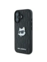 Hurtownia GSM - Karl Lagerfeld KLHCP16SPGKLCHPK Apple iPhone 16 Hardcase Monogram Choupette Head Pin schwarz - KLD21740 - {ean13} - Hurt