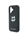 Hurtownia GSM - Karl Lagerfeld KLHCP16SPGKLCHPK Apple iPhone 16 Hardcase Monogram Choupette Head Pin schwarz - KLD21740 - {ean13} - Hurt