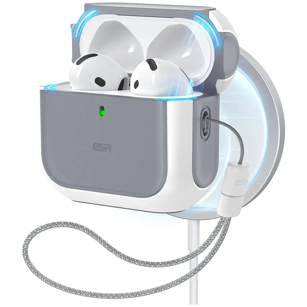 Hurtownia GSM - Etui ESR Orbit Halolock MagSafe Apple AirPods 4 Bílá - ESR859 - {ean13} - Hurt