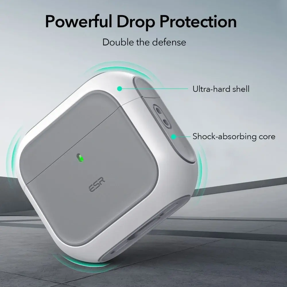 Wholesale ESR Orbit Halolock MagSafe Apple AirPods 4 White - ESR859 - {ean13} - Hurt