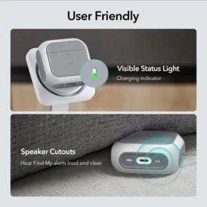 Hurtownia GSM - Etui ESR Orbit Halolock MagSafe Apple AirPods 4 Bílá - ESR859 - {ean13} - Hurt