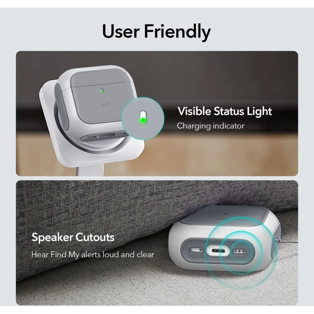 Hurtownia GSM - Etui ESR Orbit Halolock MagSafe Apple AirPods 4 Bílá - ESR859 - {ean13} - Hurt