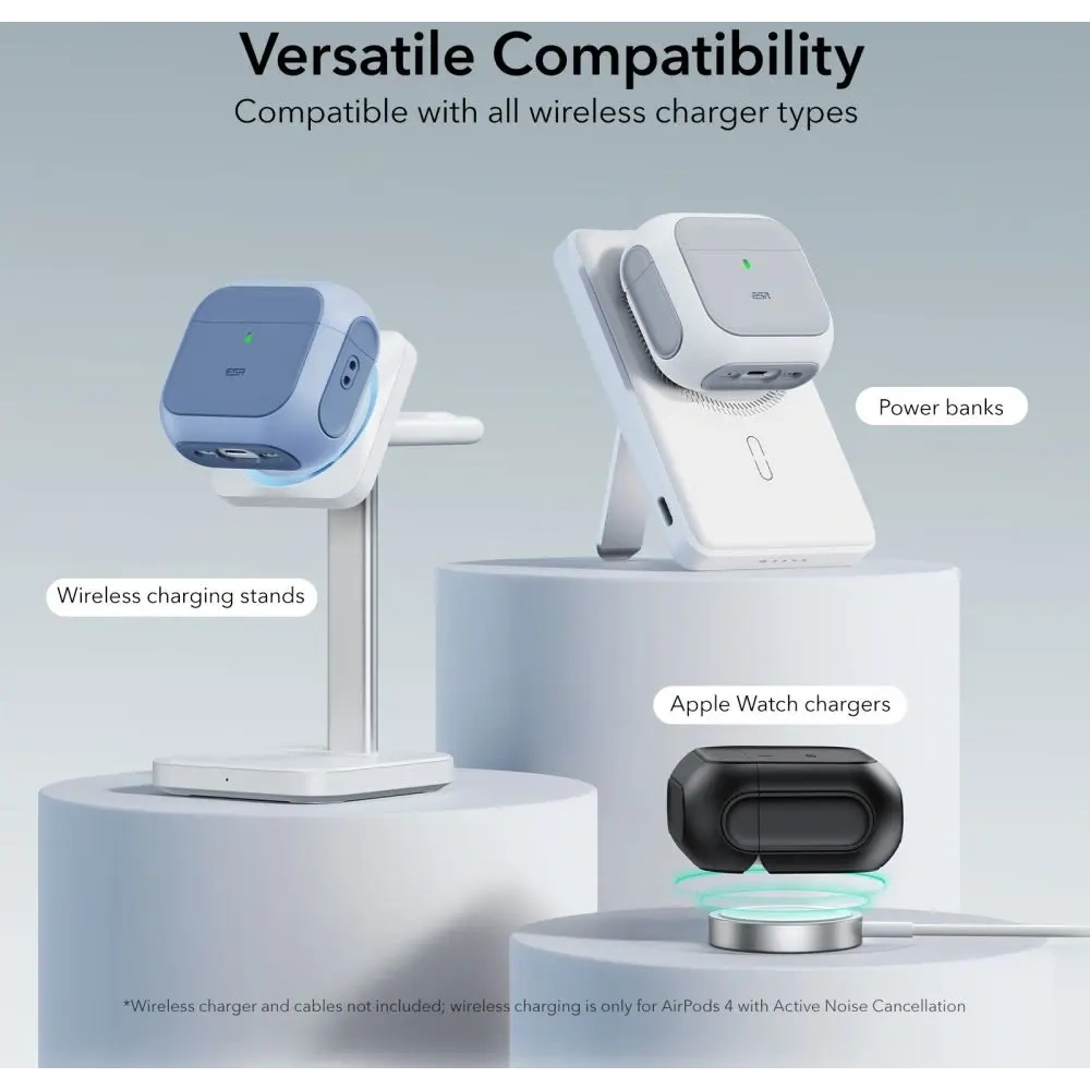 Wholesale ESR Orbit Halolock MagSafe Apple AirPods 4 Blue - ESR860 - {ean13} - Hurt