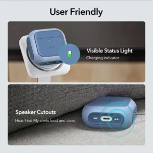 Hurtownia GSM - ESR Orbit Halolock MagSafe Apple AirPods 4 Albastre - ESR860 - {ean13} - Hurt