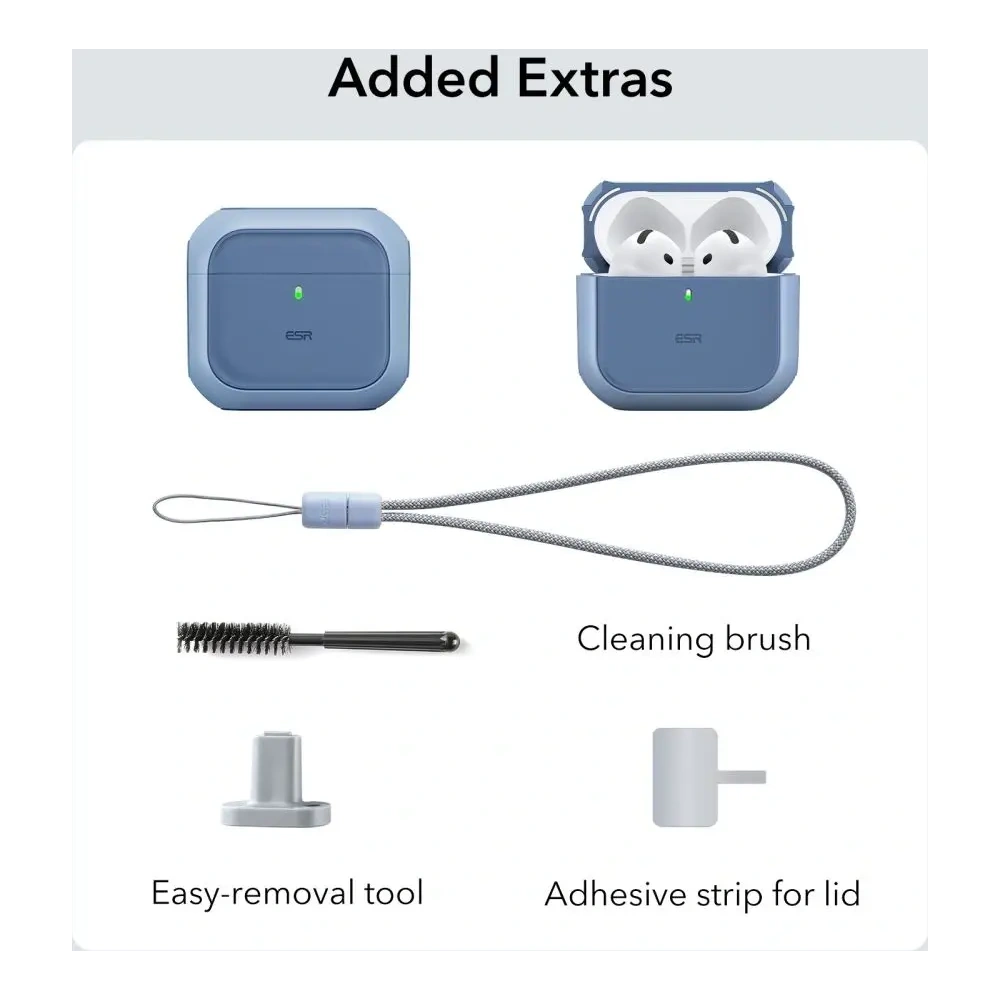 Hurtownia GSM - ESR Orbit Halolock MagSafe Apple AirPods 4 Kék - ESR860 - {ean13} - Hurt