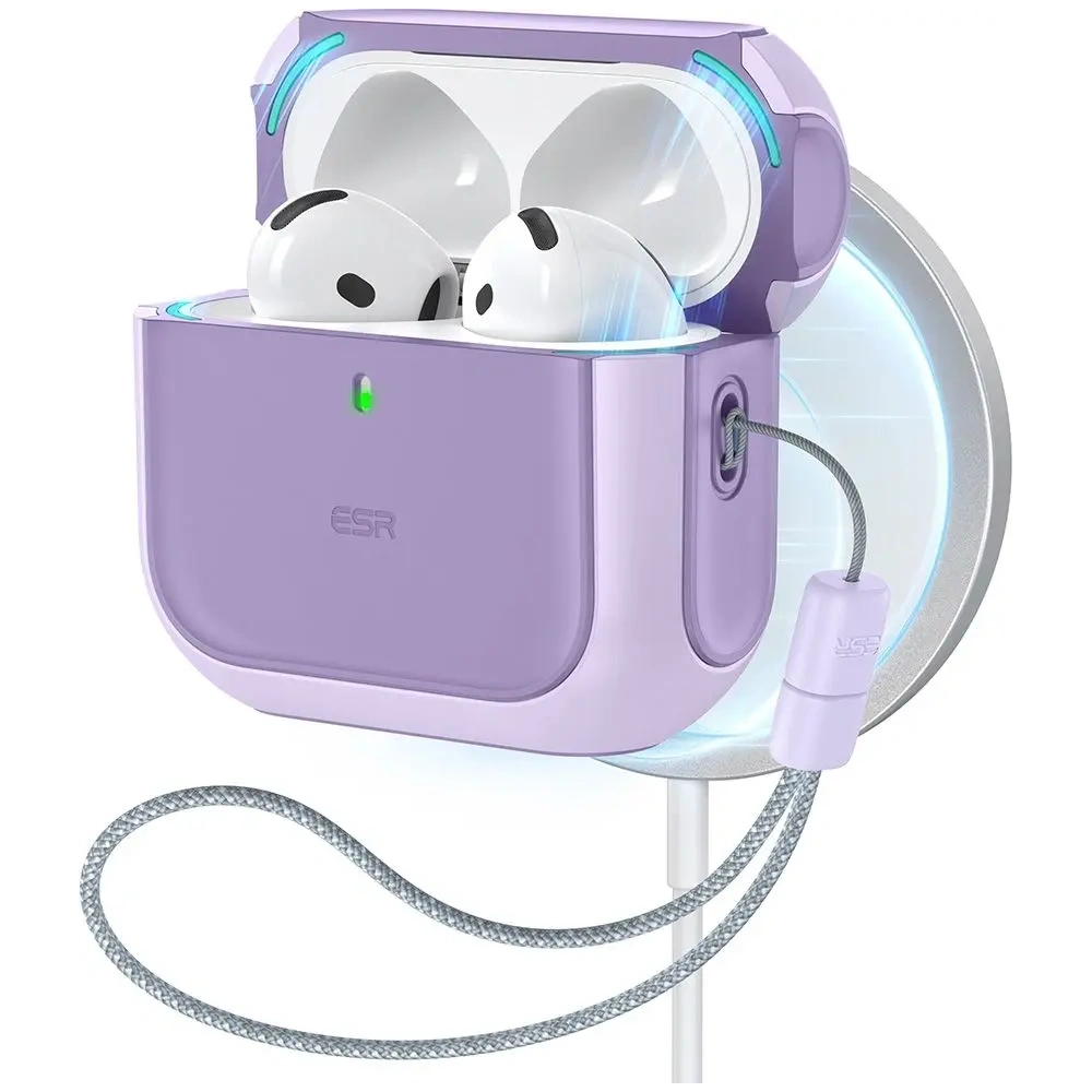 Wholesale ESR Orbit Halolock MagSafe Apple AirPods 4 Purple - ESR861 - {ean13} - Hurt