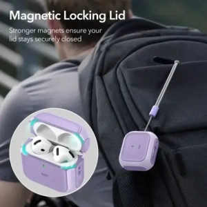 ESR Orbit Halolock MagSafe Apple AirPods 4 Purple