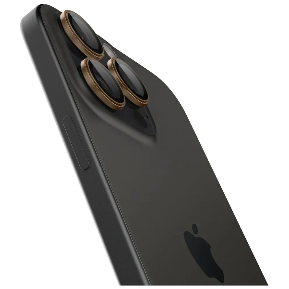 Wholesale Spigen GLAS.tR Ez Fit Optik Pro Camera Protector Apple iPhone 16 Pro / Pro Max Desert Titanium [2 PACK] - SPN16506 - {ean13} - Hurt