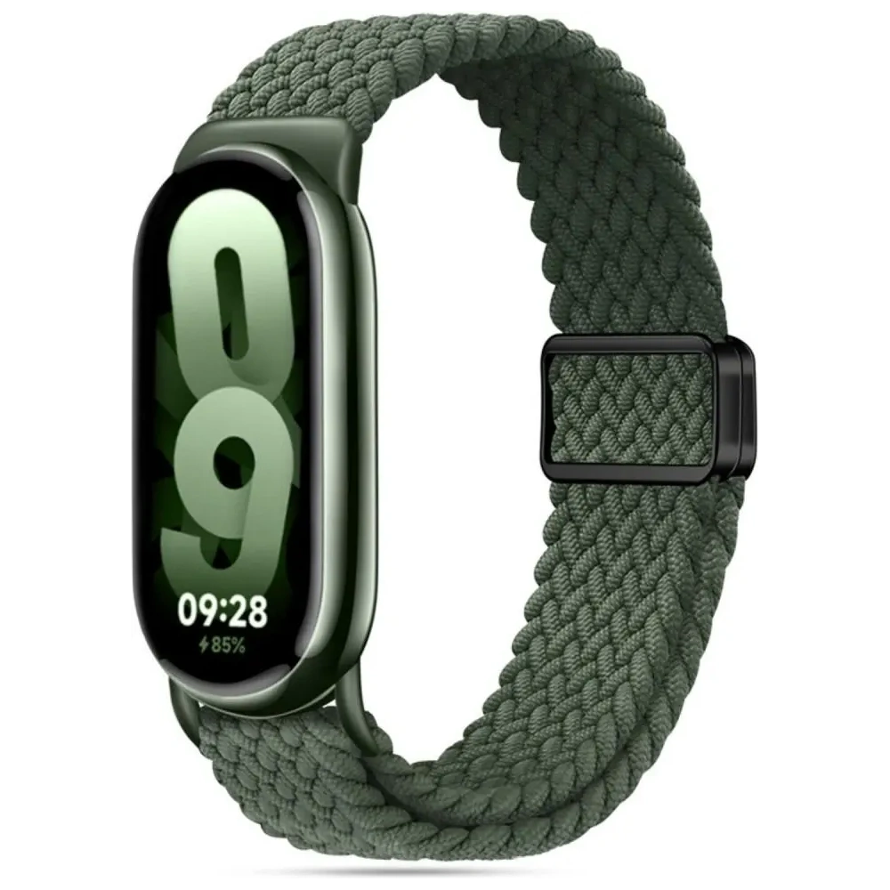 Hurtownia GSM - Pasek Tech-Protect Nylonmag Xiaomi Smart Band 8 / 9 / NFC Hunter Green - THP3349 - {ean13} - Hurt