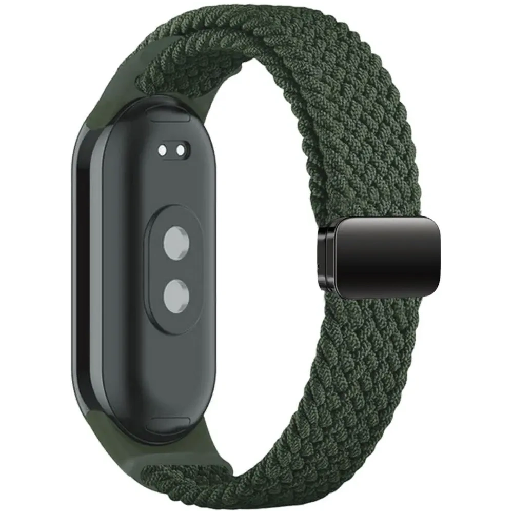 Hurtownia GSM - Pasek Tech-Protect Nylonmag Xiaomi Smart Band 8 / 9 / NFC Hunter Green - THP3349 - {ean13} - Hurt