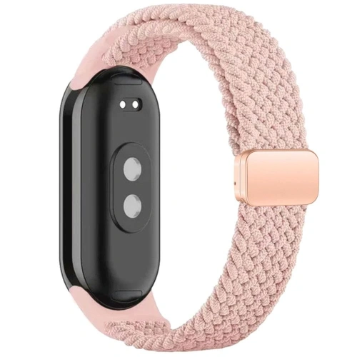 Pasek Tech-Protect Nylonmag Xiaomi Smart Band 8 / 9 / NFC Dusty Rose