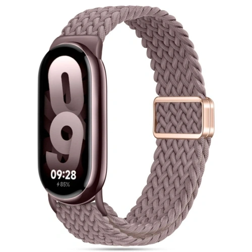 Pasek Tech-Protect Nylonmag Xiaomi Smart Band 8 / 9 / NFC Lilac Mist