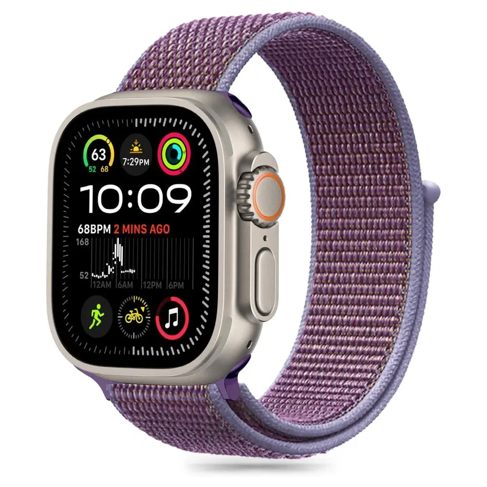 Hurtownia GSM - Tech-Protect Nylon Apple Watch 6 / 7 / 8 / 9 / 10 / SE 40/41/42mm Lila - THP3356 - {ean13} - Hurt