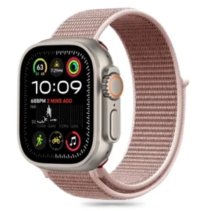 Hurtownia GSM - Pásky Tech-Protect Nylon Apple Watch 6 / 7 / 8 / 9 / 10 / SE / Ultra 1 / 2 44/45/46/49mm Dusty Rose - THP3359 - {ean13} - Hurt