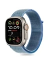 Tech-Protect Nylon Apple Watch 6 / 7 / 8 / 9 / 10 / SE 40/41/42mm Albastru Baby