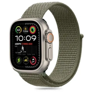 Hurtownia GSM - Pásek Tech-Protect Nylon Apple Watch 6 / 7 / 8 / 9 / 10 / SE / Ultra 1 / 2 44/45/46/49mm Cargo Khaki - THP3362 - {ean13} - Hurt