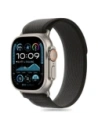 Hurtownia GSM - Pásek Tech-Protect Nylon Stripe Apple Watch 6 / 7 / 8 / 9 / 10 / SE / Ultra 1 / 2 44/45/46/49mm Černá/oranžová - THP3363 - {ean13} - Hurt