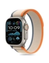 Hurtownia GSM - Tech-Protect Nylon-Streifen Apple Watch 6 / 7 / 8 / 9 / 10 / SE / Ultra 1 / 2 44/45/46/49mm Creme/Orange - THP3364 - {ean13} - Hurt