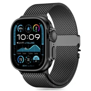 Hurtownia GSM - Náramek Tech-Protect Milano Apple Watch 6 / 7 / 8 / 9 / 10 / SE / Ultra 1 / 2 44/45/46/49mm černý - THP3366 - {ean13} - Hurt