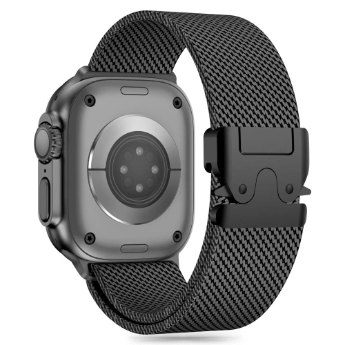 Bransoleta Tech-Protect Milano Apple Watch 6 / 7 / 8 / 9 / 10 / SE / Ultra 1 / 2 44/45/46/49mm Black