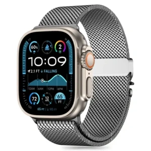 Hurtownia GSM - Náramek Tech-Protect Milano Apple Watch 6 / 7 / 8 / 9 / 10 / SE / Ultra 1 / 2 44/45/46/49mm Stříbrný - THP3367 - {ean13} - Hurt