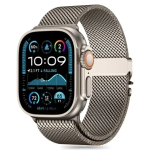 Hurtownia GSM - Náhradní náramek Tech-Protect Milano Apple Watch 6 / 7 / 8 / 9 / 10 / SE / Ultra 1 / 2 44/45/46/49mm Titan - THP3368 - {ean13} - Hurt