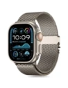 Náhradní náramek Tech-Protect Milano Apple Watch 6 / 7 / 8 / 9 / 10 / SE / Ultra 1 / 2 44/45/46/49mm Titan
