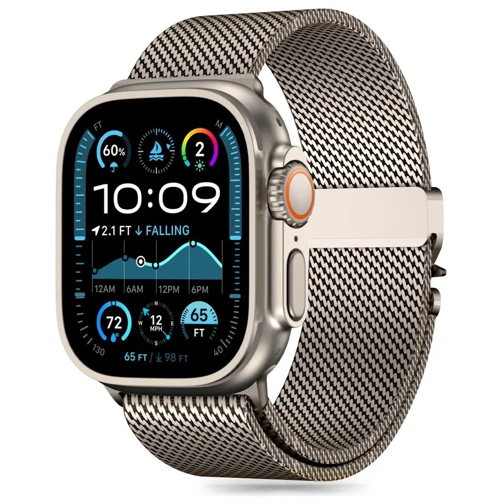 Hurtownia GSM - Tech-Protect Milano Apple Watch 6 / 7 / 8 / 9 / 10 / SE / Ultra 1 / 2 44/45/46/49mm Titan - THP3368 - {ean13} - Hurt