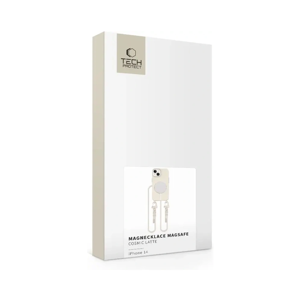Hurtownia GSM - Etui Tech-Protect Magnecklace MagSafe Apple iPhone 14 Cosmic Latte - THP3373 - {ean13} - Hurt