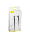 Hurtownia GSM - Cablu unghiular USB-C la Lightning PD Baseus MVP Elbow, 18W, 2m (negru) - BSU1207BLK - {ean13} - Hurt