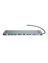 Hurtownia GSM - Adapter 11w1 Baseus Enjoyment, HUB USB-C do 2x HDMI, 3x USB 3.0, VGA, RJ45, USB-C PD, SD/microSD, jack 3,5mm - BSU1208 - {ean13} - Hurt