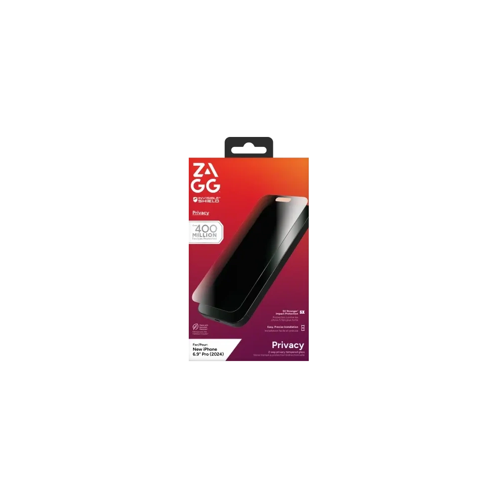Hurtownia GSM - ZAGG InvisibleShield Glass Elite Privacy Apple iPhone 16 Pro Max - ZAG150 - {ean13} - Hurt