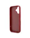 Hurtownia GSM - Karl Lagerfeld KLHCP16SPQDSMGR Apple iPhone 16 Hartschale gestepptes Signature rot - KLD21746 - {ean13} - Hurt