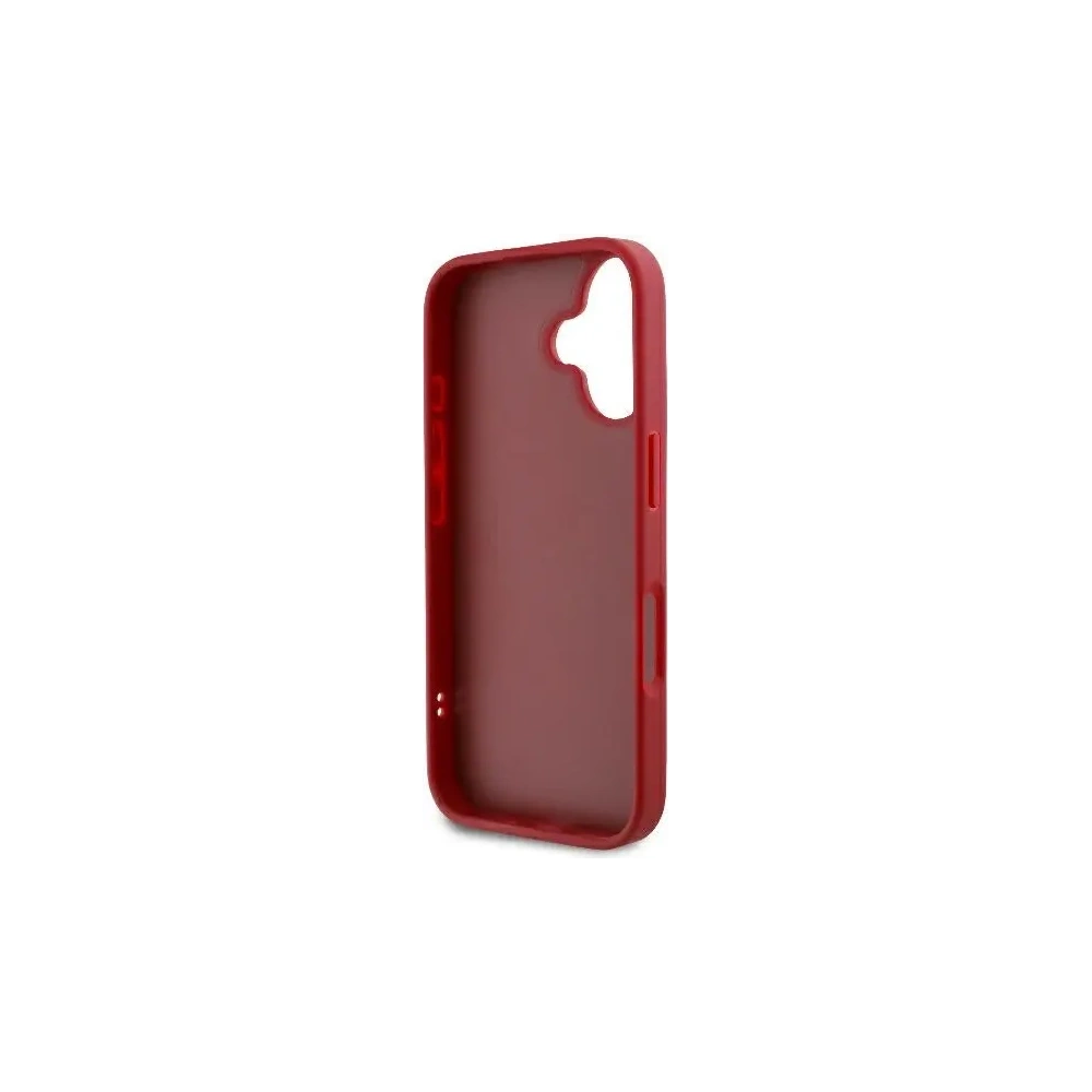 Hurtownia GSM - Karl Lagerfeld KLHCP16SPQDSMGR Apple iPhone 16 Hartschale gestepptes Signature rot - KLD21746 - {ean13} - Hurt