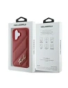 Hurtownia GSM - Karl Lagerfeld KLHCP16SPQDSMGR Apple iPhone 16 Hartschale gestepptes Signature rot - KLD21746 - {ean13} - Hurt
