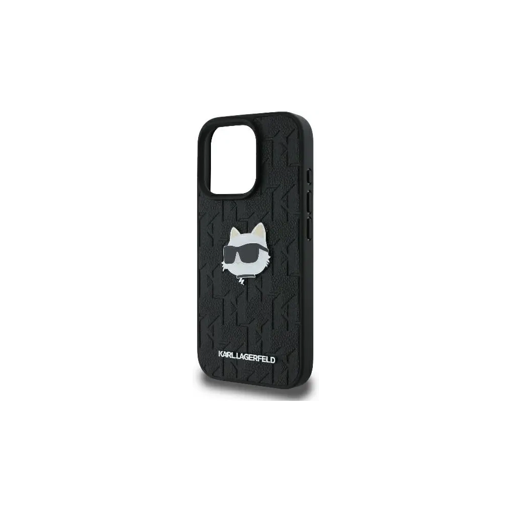 Hurtownia GSM - Etui Karl Lagerfeld KLHCP16XPGKLCHPK Apple iPhone 16 Pro Max hardcase Monogram Choupette Head Pin czarny/black - KLD21748 - {ean13} - Hurt