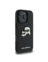 Hurtownia GSM - Etui Karl Lagerfeld KLHCP16XPGKLKCPK Apple iPhone 16 Pro Max hardcase Monogram Karl&Chaoupette Head Pin černý/black - KLD21749 - {ean13} - Hurt