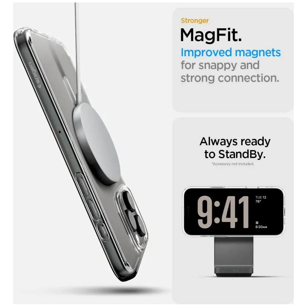 Hurtownia GSM - Etui Spigen Ultra Hybrid T Mag MagSafe Apple iPhone 16 Pro Max White - SPN16507 - {ean13} - Hurt