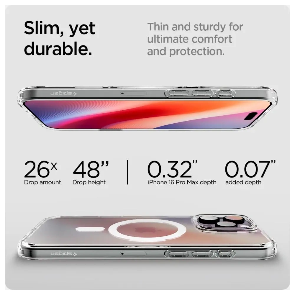 Hurtownia GSM - Etui Spigen Ultra Hybrid T Mag MagSafe Apple iPhone 16 Pro Max White - SPN16507 - {ean13} - Hurt