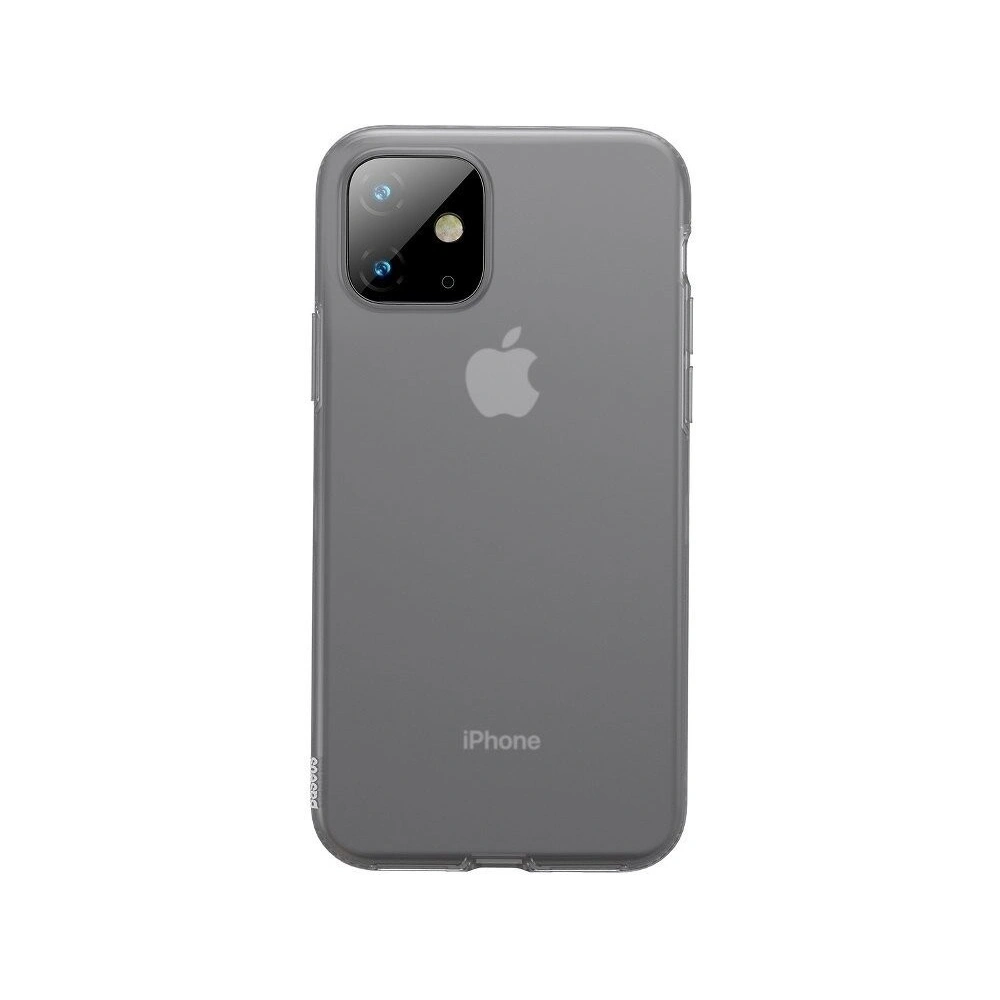 Hurtownia GSM - Etui silikonowe Baseus Jelly Liquid Silica Gel Case do iPhone 11 6,1 (czarne) - BSU1216BLK - {ean13} - Hurt