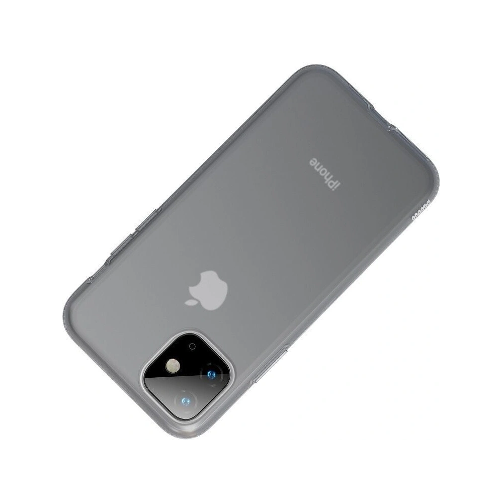 Hurtownia GSM - Etui silikonowe Baseus Jelly Liquid Silica Gel Case do iPhone 11 6,1 (czarne) - BSU1216BLK - {ean13} - Hurt