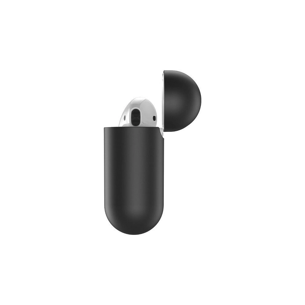 Wholesale Baseus Let's go Woven Label Hook Protective Case For Apple AirPods 1/2 Generation grey&yellow - BSU1218GRY - {ean13} - Hurt