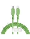 Kabel USB-C la Lightning Baseus Colorat, PD, 18W, 1.2m (verde)
